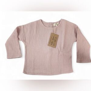 THE SIMPLE FOLK The Button Back Top